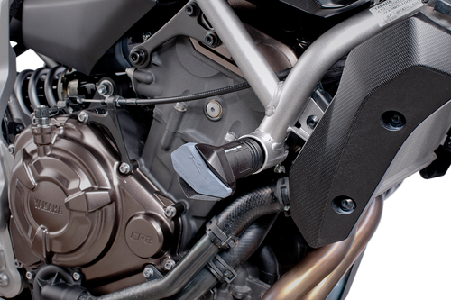 PUIG HI-TECH PARTS - 7064N - Frame Sliders - R19 - MT-07/YZF-R7