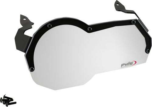 PUIG HI-TECH PARTS - 20814W - Protective Headlight Cover - BMW - Clear