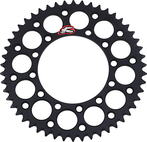 RENTHAL - 191U-420-50GEBK - Rear Sprocket - Aluminum - 50 Tooth - Black - Kawasaki