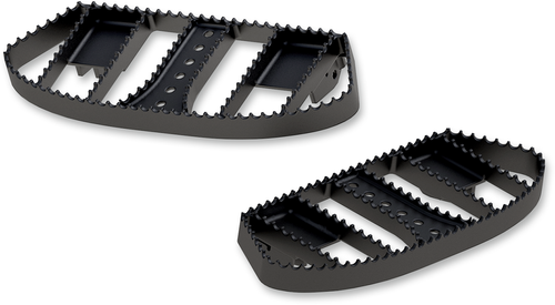 BURLY BRAND - B13-1050B - MX Driver Floorboards - Black - FL