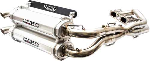 TRINITY RACING - TR-4119D - Stage 5 Dual Exhaust - Aluminum