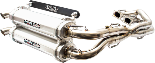 TRINITY RACING - TR-4119D - Stage 5 Dual Exhaust - Aluminum