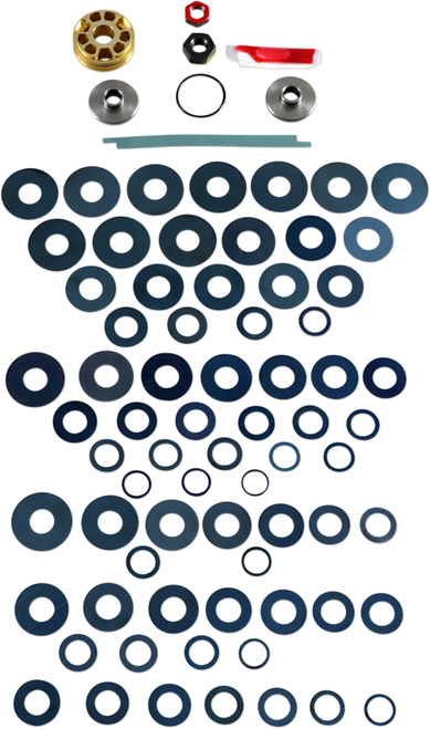 RACE TECH - SMGV 3609 - Gold Valve Shock Kit - 36 mm