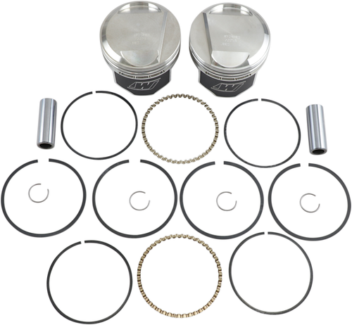 WISECO - K1665 - Piston Kit - Standard - Evolution Big Twin 1340 cc