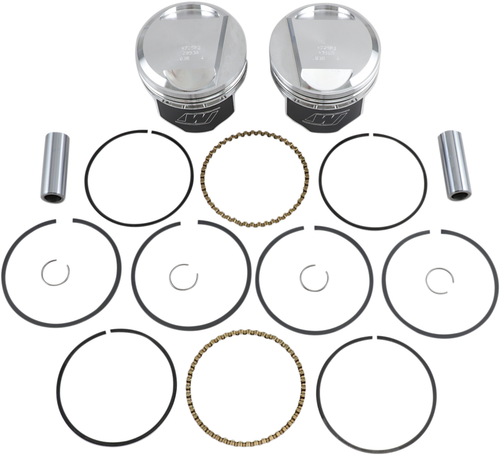 WISECO - K1668 - Piston Kit - +0.030” - Evolution Big Twin 1340 cc