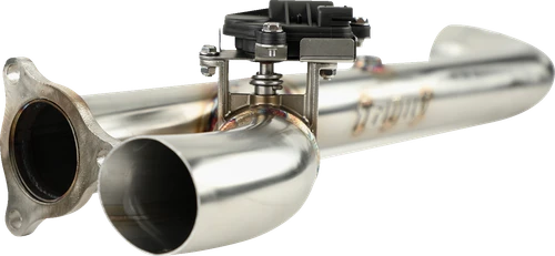 TRINITY RACING - TR-4179HP - Side Piece Header Pipe - With Electronic Cut Out