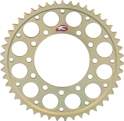 RENTHAL - 456U-525-47P-HA - Rear Sprocket - Aluminum - 47 Tooth - Triumph