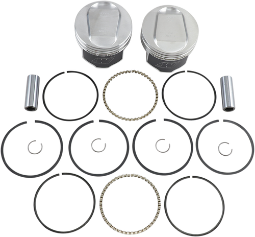 WISECO - K1716 - Piston Kit - +0.020” - Evolution Big Twin 1340 cc