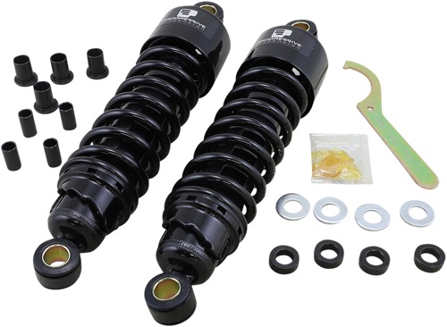 PROGRESSIVE SUSPENSION - 412-4074B - 412 Series Shock - 11.5" - Standard - Black - FLH/T