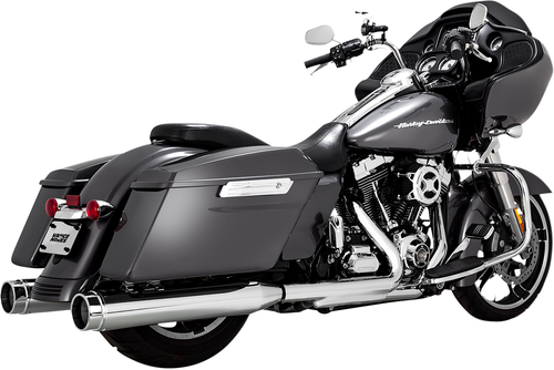 VANCE & HINES - 16673 - 4-1/2” Torquer Mufflers for '95-'16 FL - Chrome