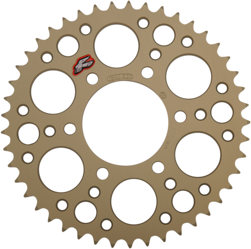 RENTHAL - 184U-520-45P-HA - Rear Sprocket - Aluminum - 45 Tooth