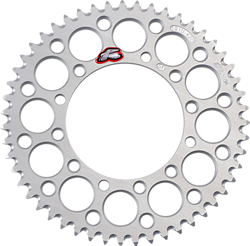 RENTHAL - 191U-420-51GESI - Rear Sprocket - Aluminum - 51 Tooth - Silver - Kawasaki