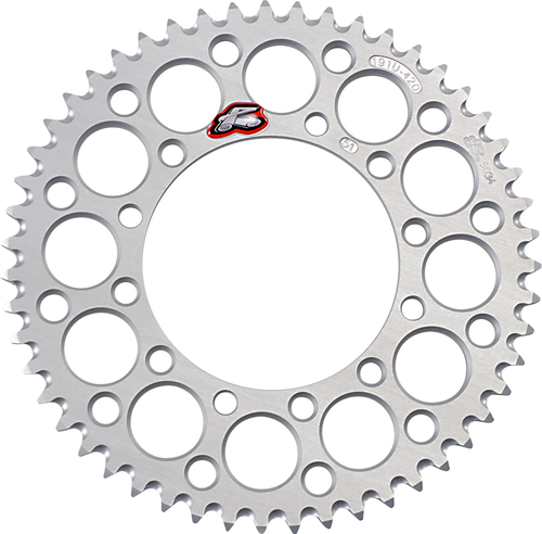 RENTHAL - 191U-420-51GESI - Rear Sprocket - Aluminum - 51 Tooth - Silver - Kawasaki