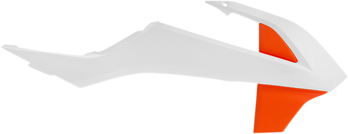 ACERBIS - 2449705412 - Radiator Shrouds - '19 OE White/'16 Orange