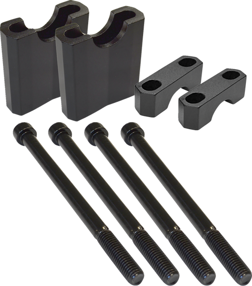 POWERMADD - 45220 - Universal 7/8" Bar Risers w/ Bolts - 2"