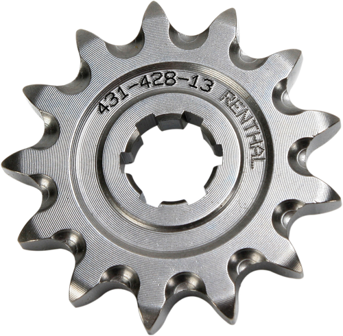 RENTHAL - 431--428-13GP - Front Sprocket - Grooved - 13 Tooth - Kawasaki