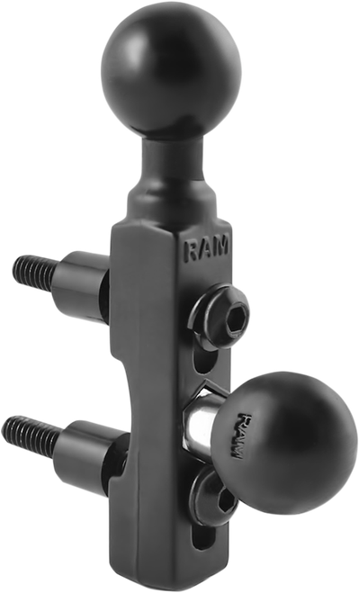RAM MOUNTS - RAM-B-309-2U - Motorcycle Brake/Clutch Reservoir Base Mount with 1” Balls
