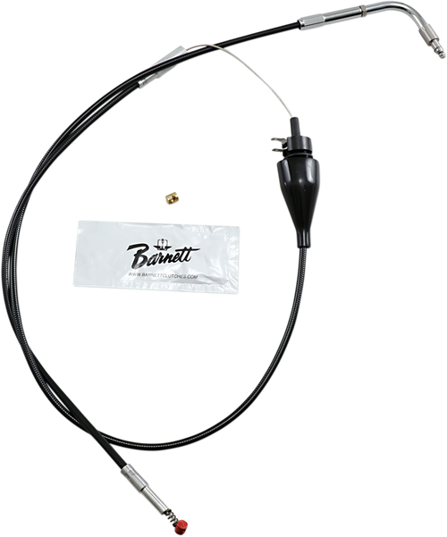 BARNETT - 1013041002 - Black Vinyl Idle Cable - Cruise - 25" Length