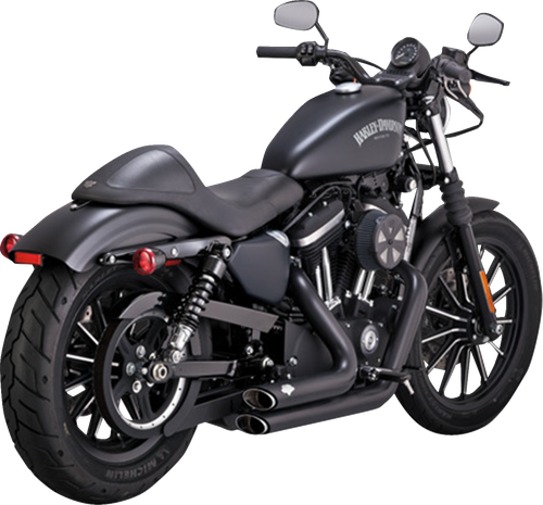VANCE & HINES - 47329 - Shortshots Staggered Exhaust System - Black