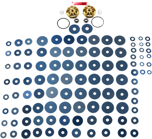 RACE TECH - FMGV 3520 - Fork Kit - 35 mm - Gold Valve - Standard