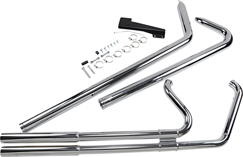 VANCE & HINES - 17923 - Big Shots Exhaust - Chrome - Long