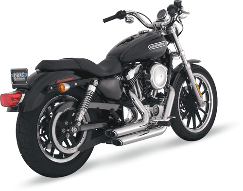 VANCE & HINES - 17219 - Shortshots Staggered Exhaust System - Chrome