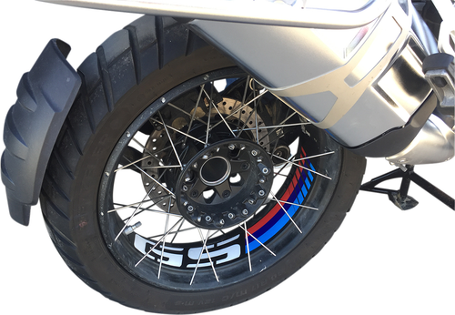 PUIG HI-TECH PARTS - 20151N - GS Rim Strip - BMW | Suzuki | Yamaha