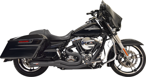 BASSANI XHAUST - 1F61B - 2:1 Exhaust - Black