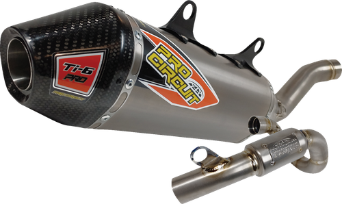 PRO CIRCUIT - 0352225FP - TI-6 Pro Exhaust System