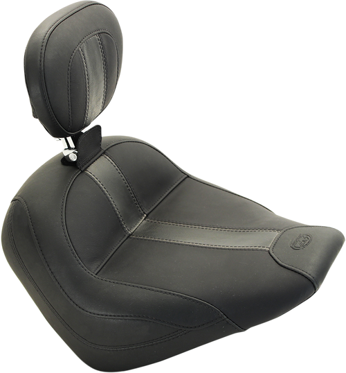 MUSTANG - 79507 - Solo Seat - Black - Vinyl - Driver's Backrest - Scout '15-'24