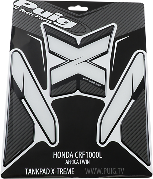 PUIG HI-TECH PARTS - 9303C - Tank Pad - Carbon - Honda