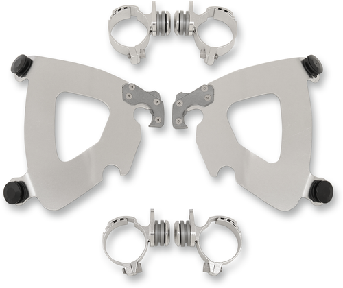 MEMPHIS SHADES - MEK2024 - Gauntlet Mounting Kit - Polished - Scout