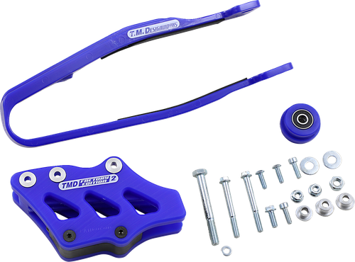 T.M. DESIGNWORKS - YCP-OR6-BU - Chain Guide/Slider - Blue - Yamaha