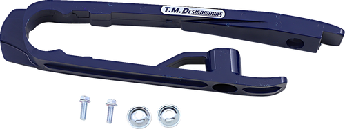 T.M. DESIGNWORKS - DCS-KT3-BL2 - Chain Slider - KTM/Husqvarna/Gas Gas - Blue