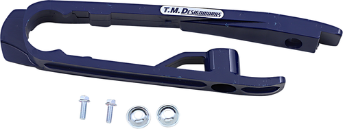T.M. DESIGNWORKS - DCS-KT3-BL2 - Chain Slider - KTM/Husqvarna/Gas Gas - Blue