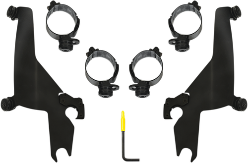 MEMPHIS SHADES - MEB2047 - Sportshield Trigger-Lock Mounting Kit - Black - FLSB