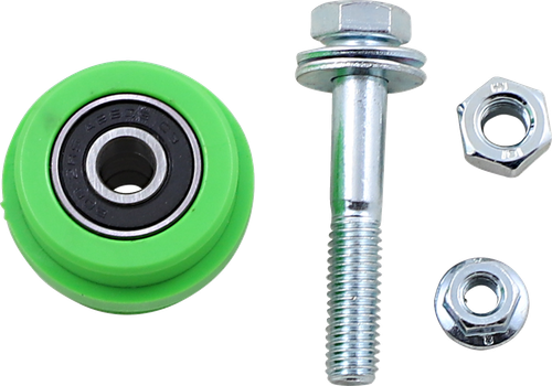 T.M. DESIGNWORKS - PLR-215-GR - Chain Roller - Green - Kawasaki