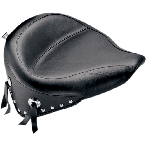 MUSTANG - 75506 - Wide Studded Solo Seat - Softail '84-'99