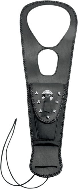 MUSTANG - 93321 - Pouch Tank Bib - Studded - Black - Honda