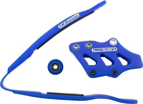 T.M. DESIGNWORKS - YCP-K19-BU - Chain Guide/Slider - Blue - Yamaha