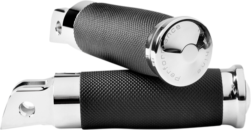 PERFORMANCE MACHINE (PM) - 0035-1235M-CH - Contour Foot Pegs - Chrome - Driver - M8