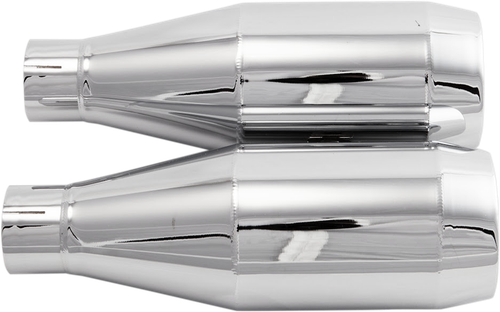 TRASK - TM-3042CH - Slip-On Mufflers - Chrome - Scout