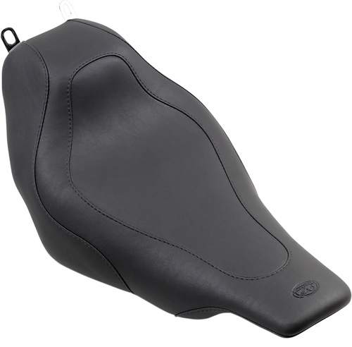 MUSTANG - 76457 - Tripper Solo Seat - without Backrest - Stitched - Black - FLH/FLT '97-'07