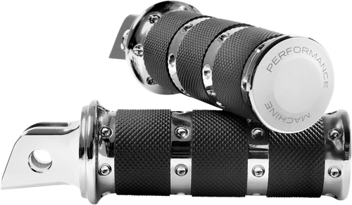 PERFORMANCE MACHINE (PM) - 0035-1247M-CH - Foot Pegs - Chrome - XLS - M8