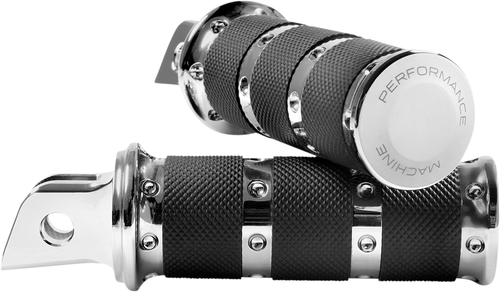 PERFORMANCE MACHINE (PM) - 0035-1247M-CH - Foot Pegs - Chrome - XLS - M8