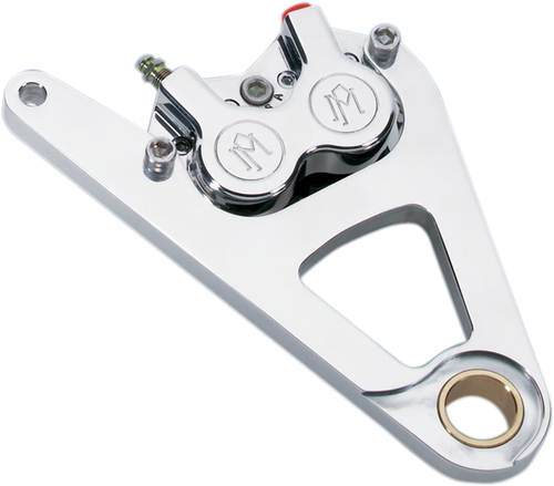 PERFORMANCE MACHINE (PM) - 1230-0017-CH - Single Disc Caliper - Front - Chrome - Springer 00-07