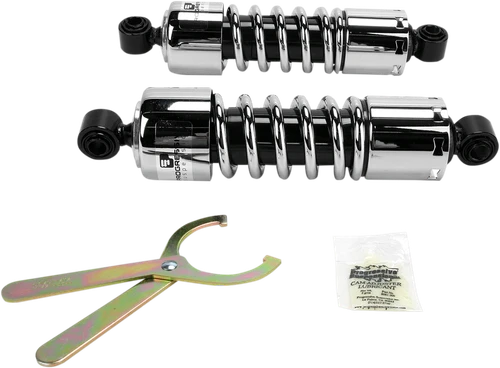PROGRESSIVE SUSPENSION - 412-4037C - 412 Series Shock - 11" - Standard - Chrome - Dyna