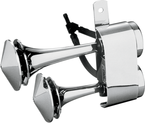 RIVCO PRODUCTS - AHHD - Dual - Air Horns - Chrome