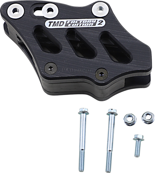 T.M. DESIGNWORKS - RCG-KX5-BK - Chain Guide - Black - Kawasaki