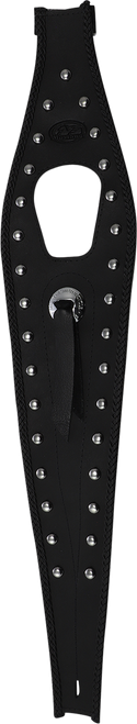 MUSTANG - 93108 - Cruiser Tank Bib - Studs/Concho - Black - Suzuki